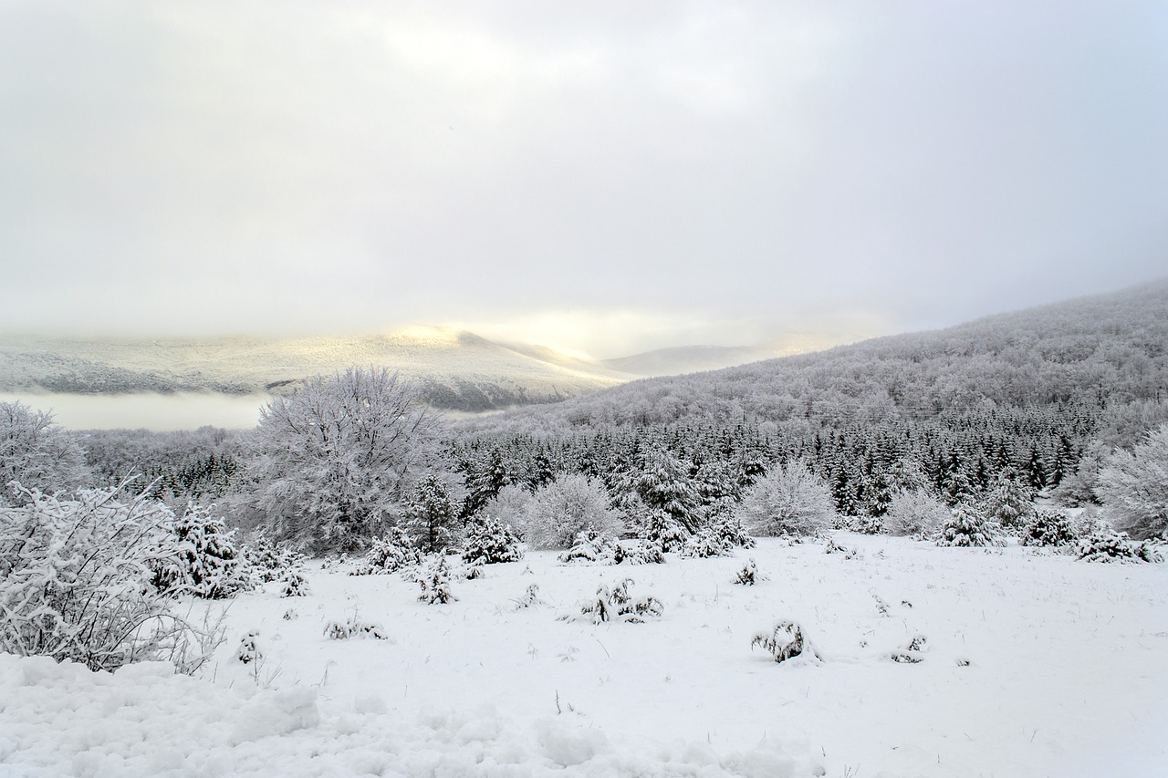 croatia  lika  snow free photo