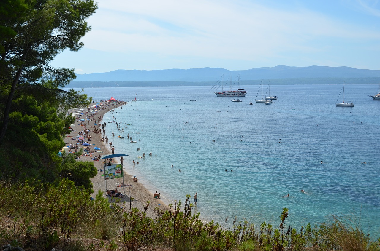 croatia sea beach free photo