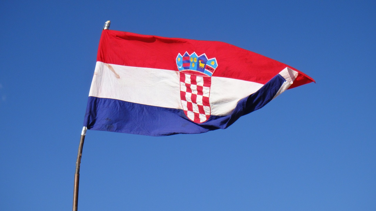 croatia croatian croatian flag free photo