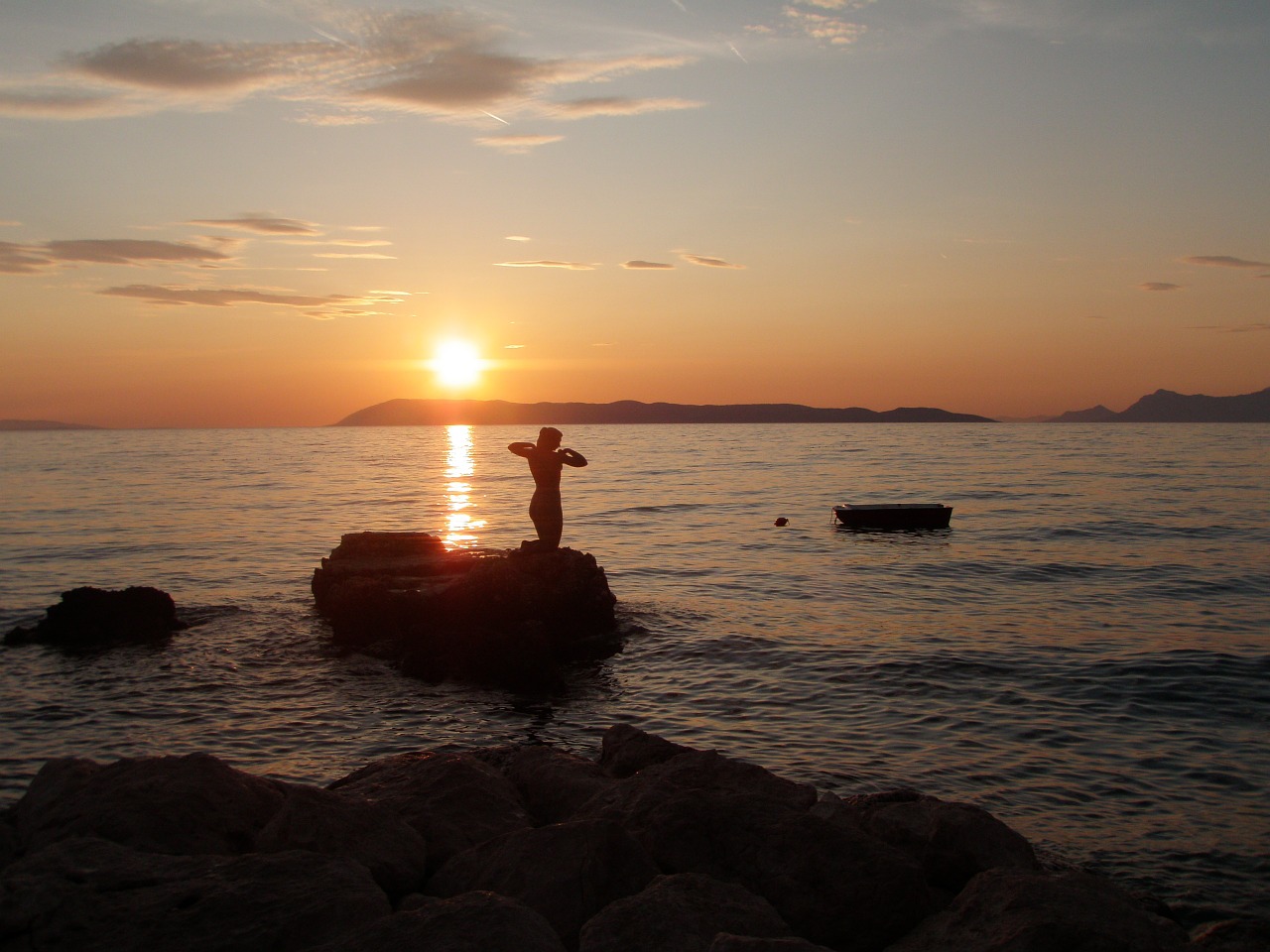 croatia podgora sea free photo