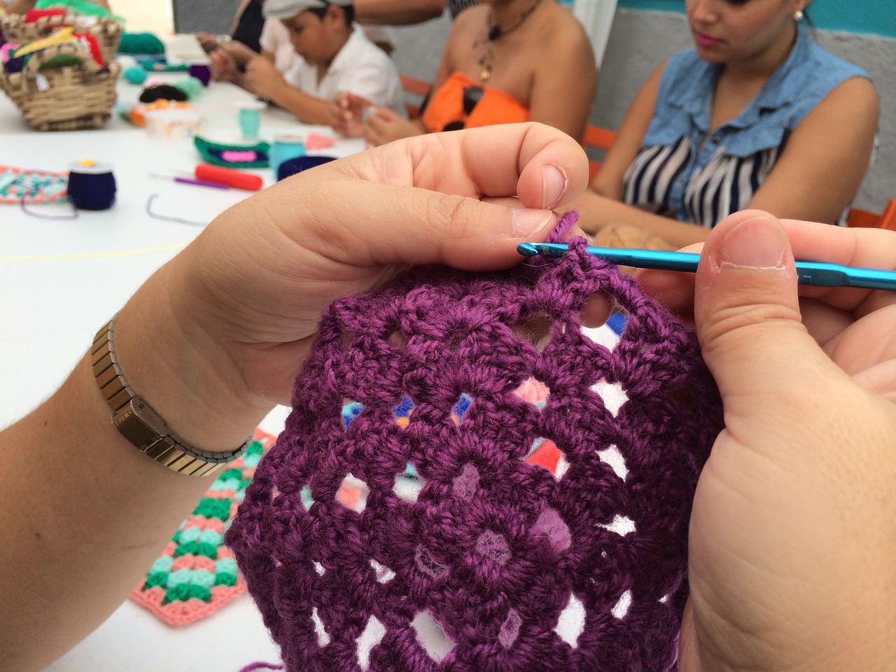 crochet crafts thread free photo