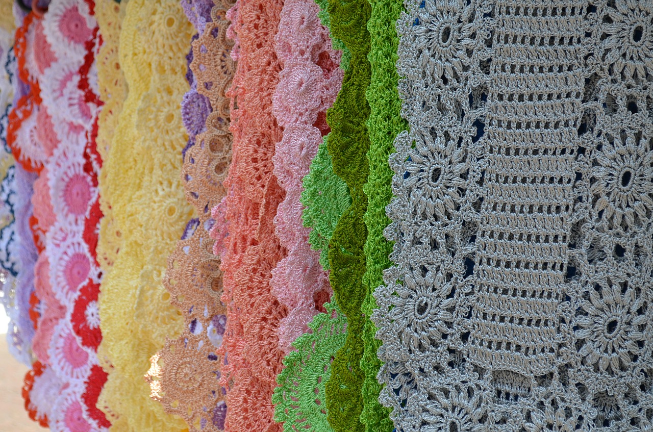 crochet texture crafts free photo