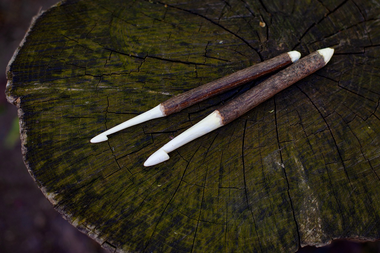 crochet hook  middle ages  carve free photo