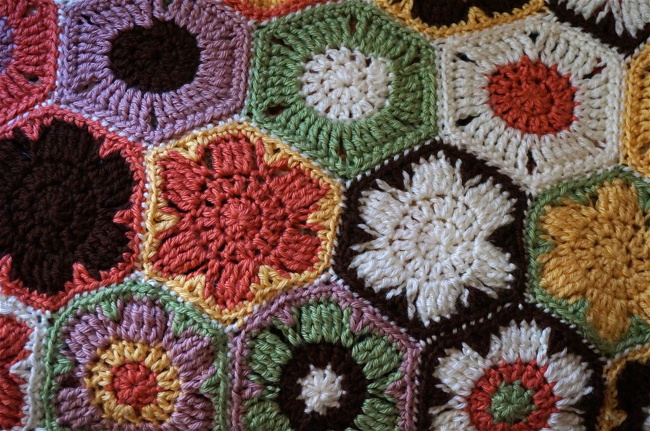 crocheted afghan crochet afghan free photo