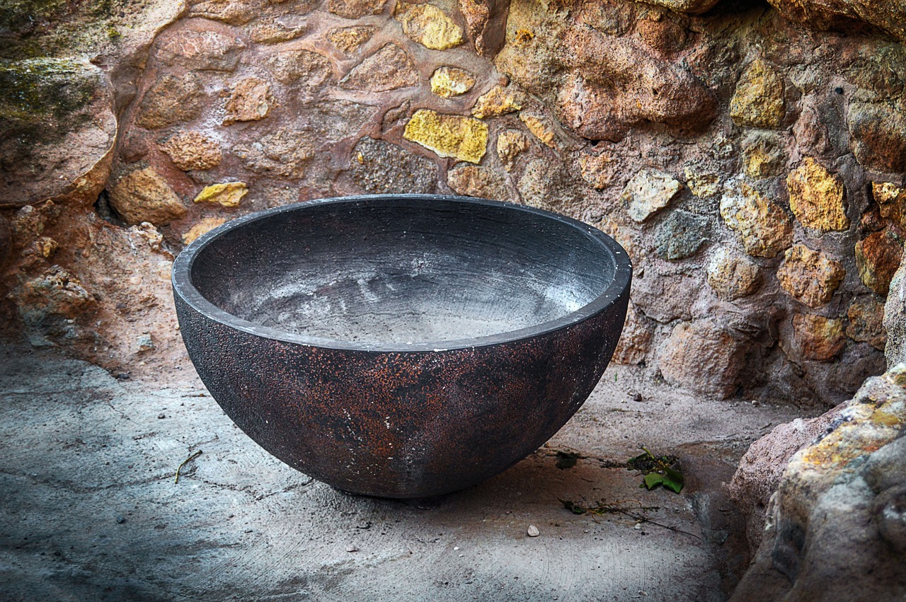 crock  bowl  ceramic free photo