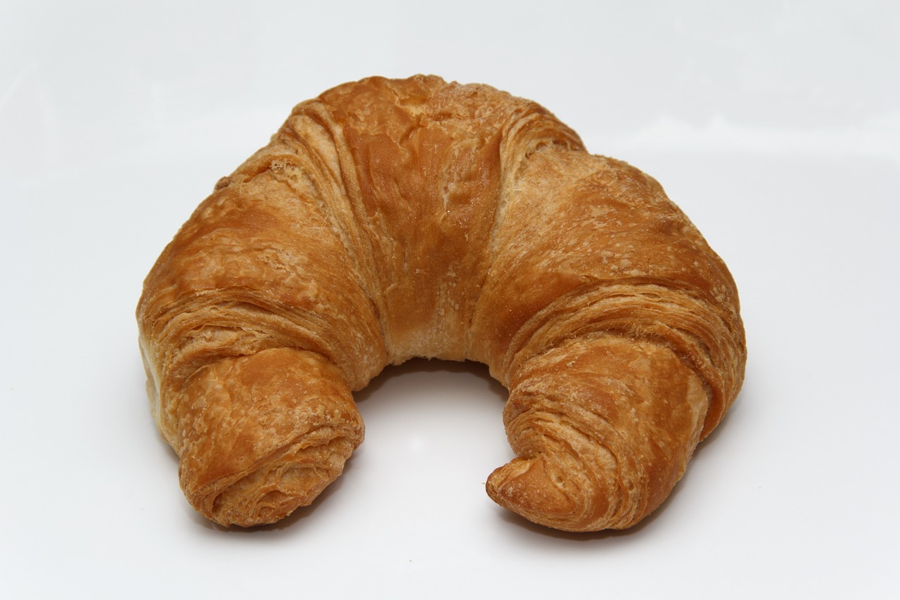croissant white butter free photo