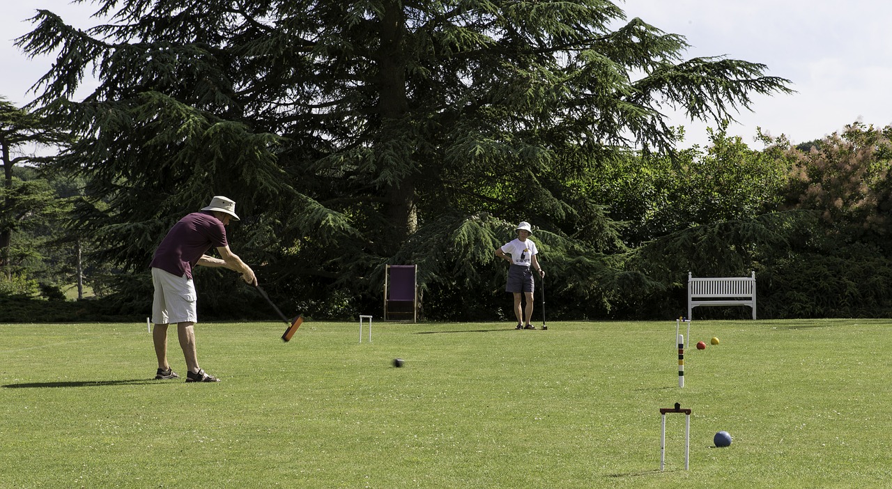 croquet competition players mallet free photo