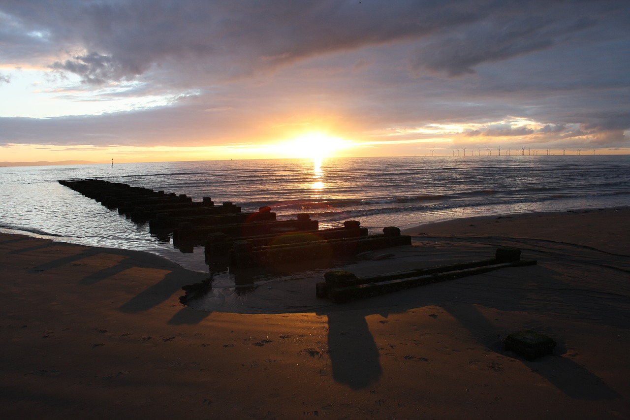 crosby  beach  liverpool free photo