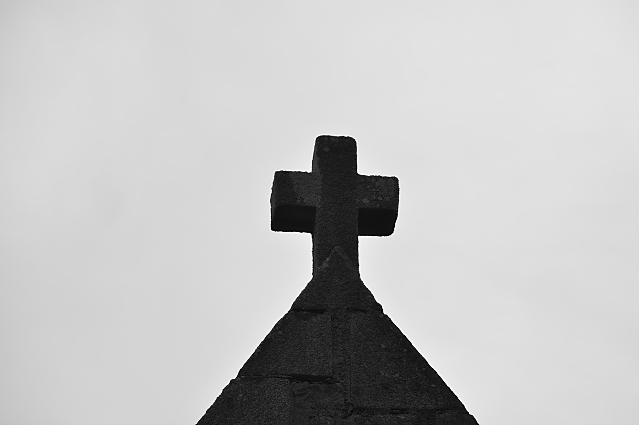 cross church religion free photo