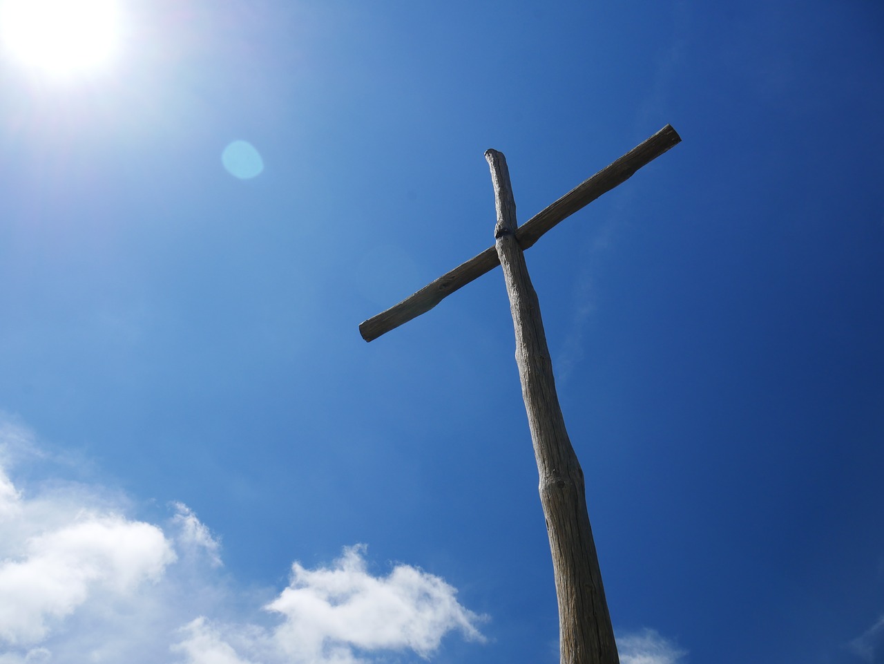 cross faith wooden cross free photo