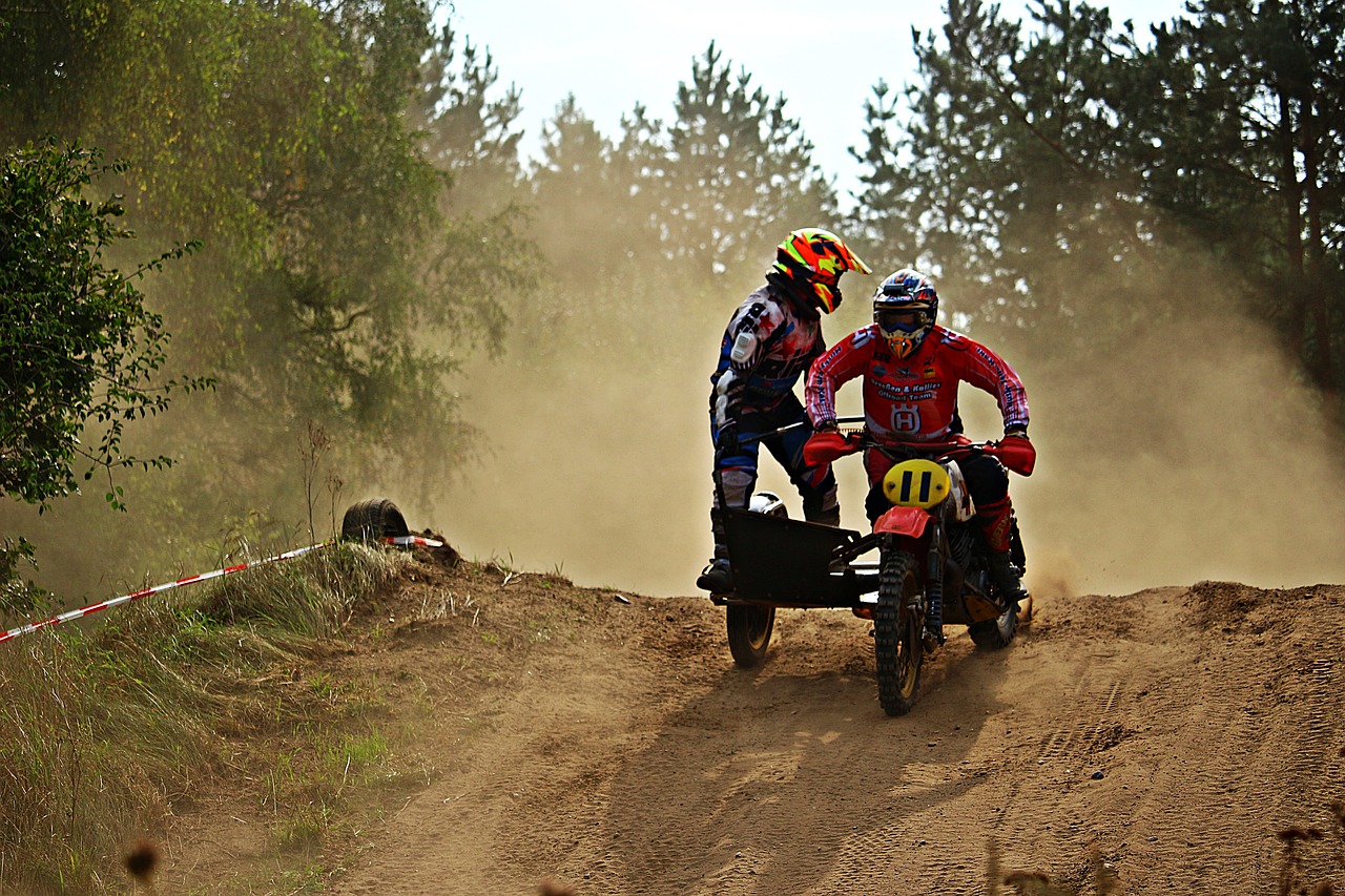 cross motocross sidecar free photo