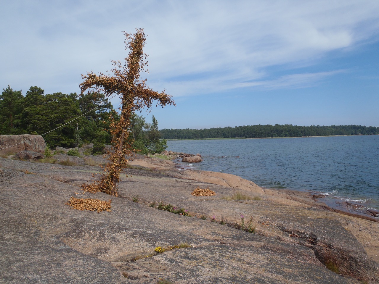 cross archipelago sweden free photo