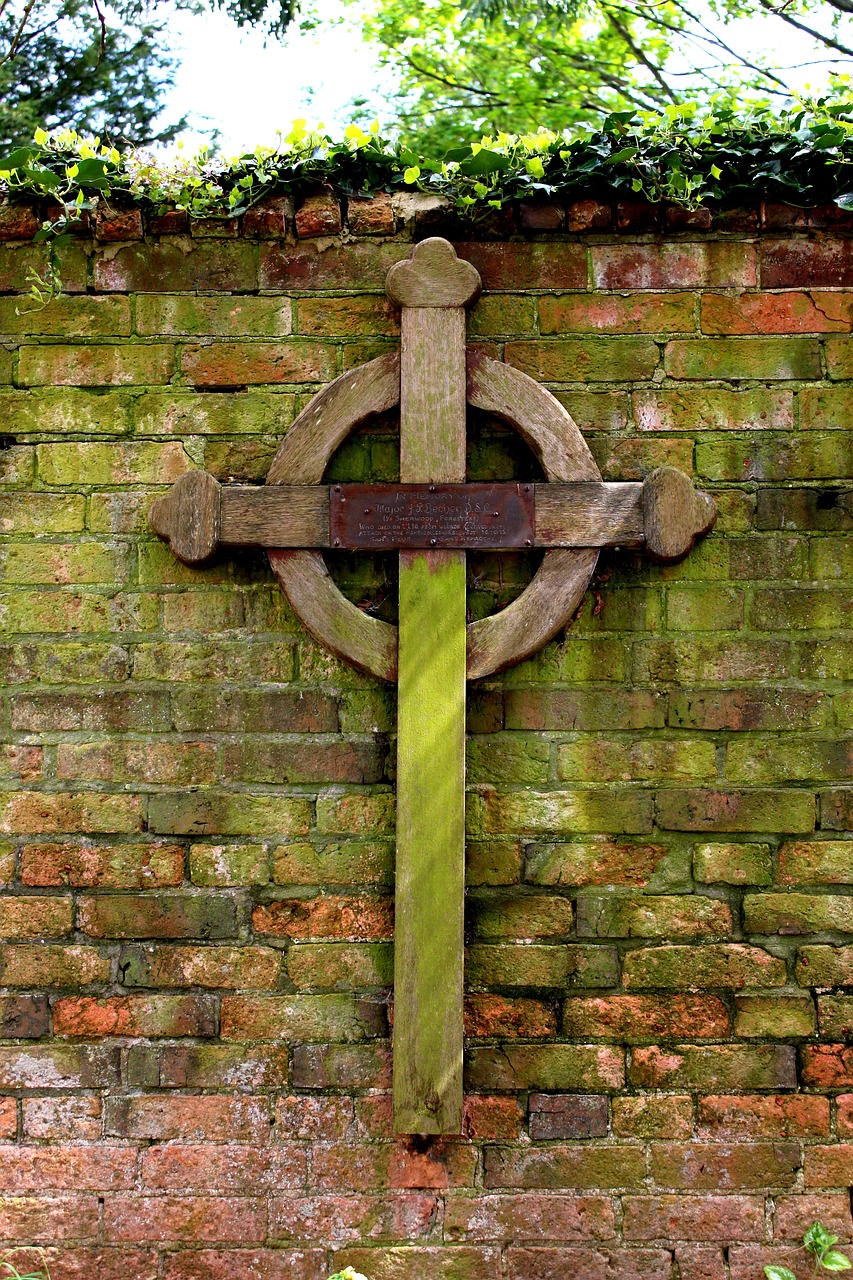 cross wall church free photo