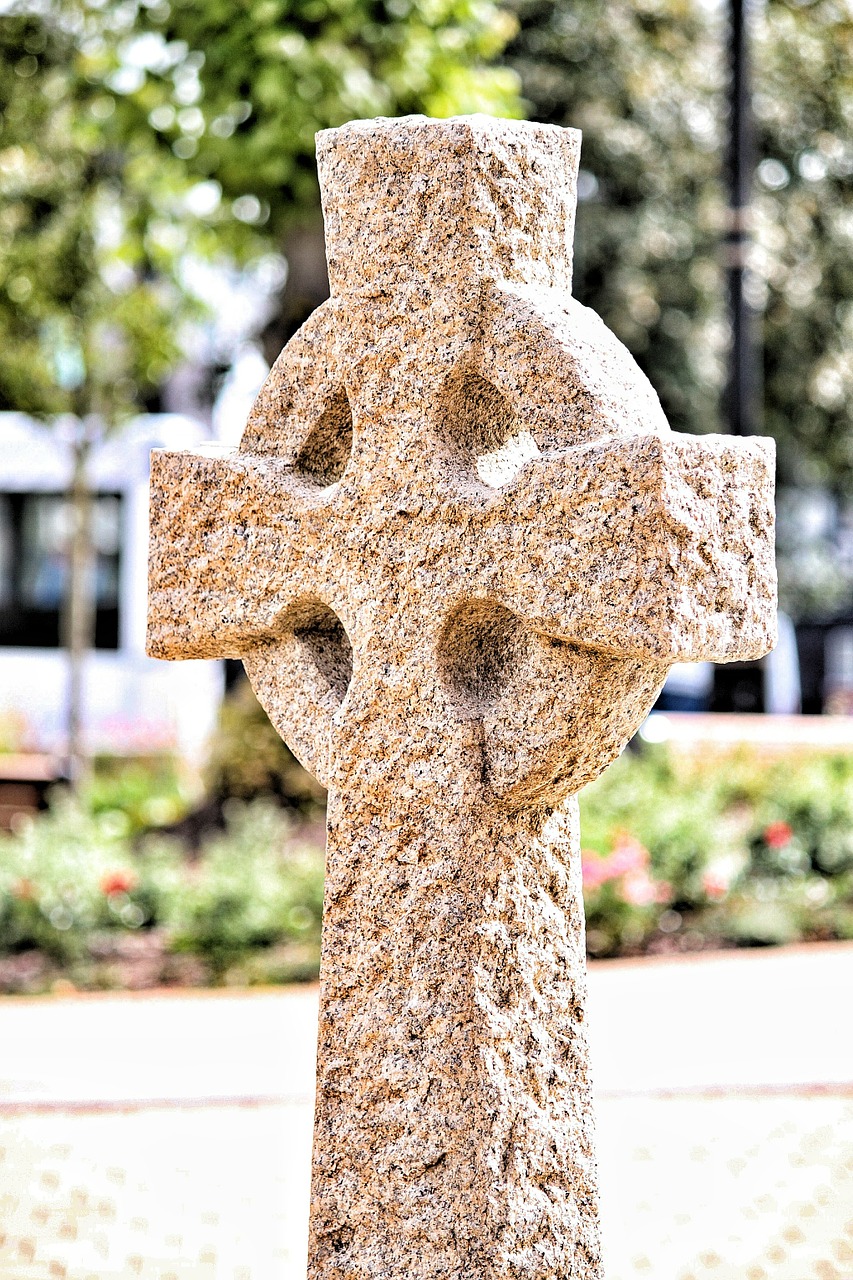 cross tombstones christian free photo