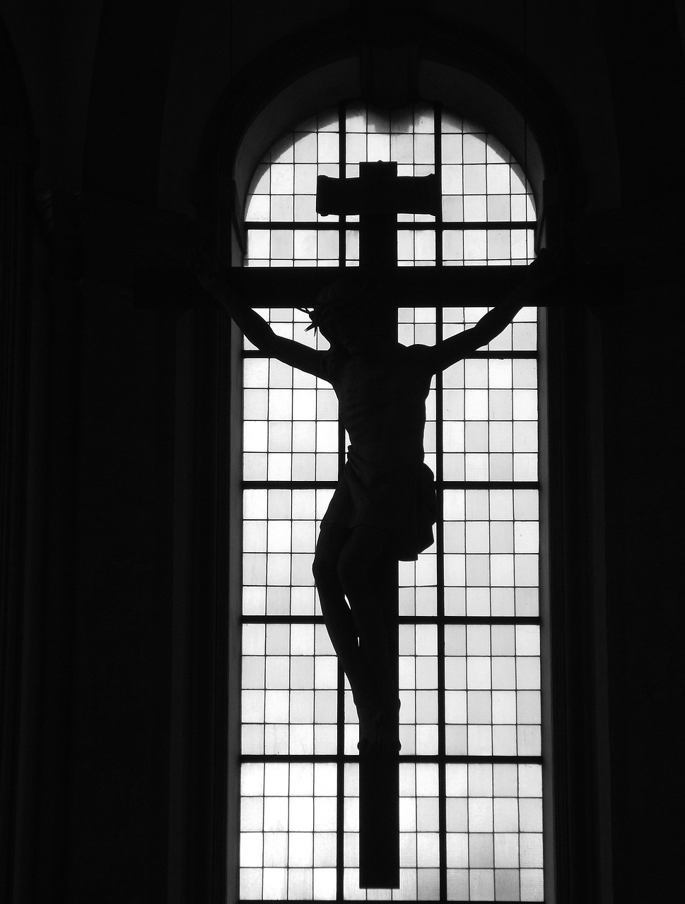 cross dark crucifixion free photo