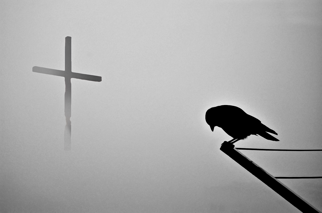 cross prayer christianity free photo