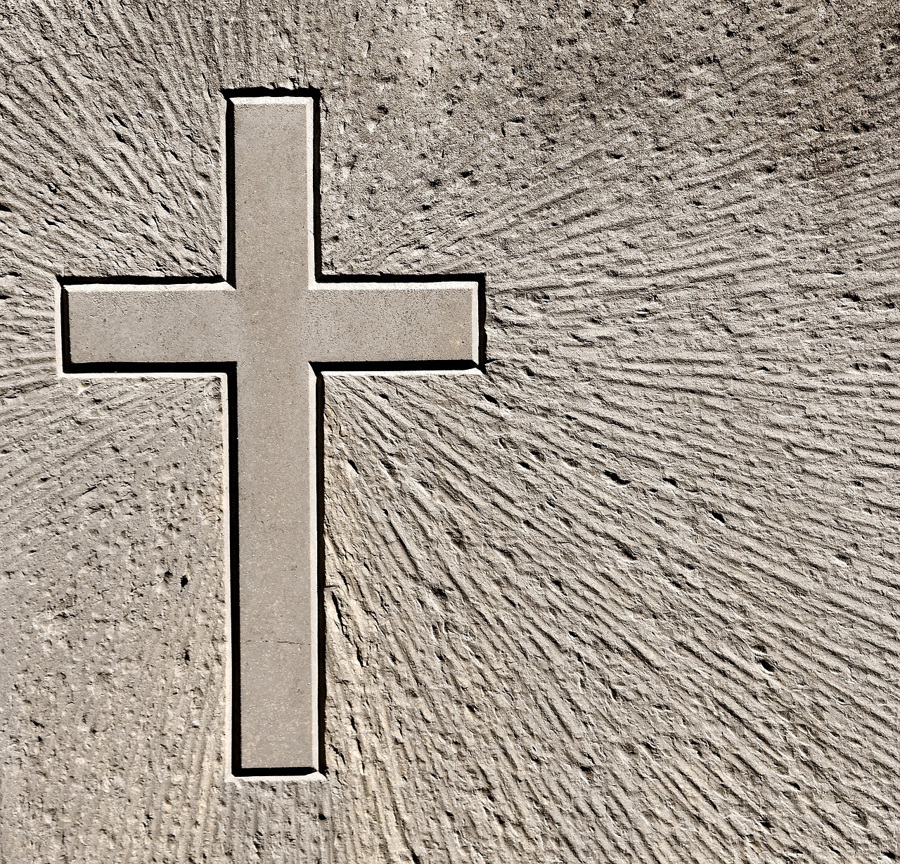 cross stone tombstone free photo