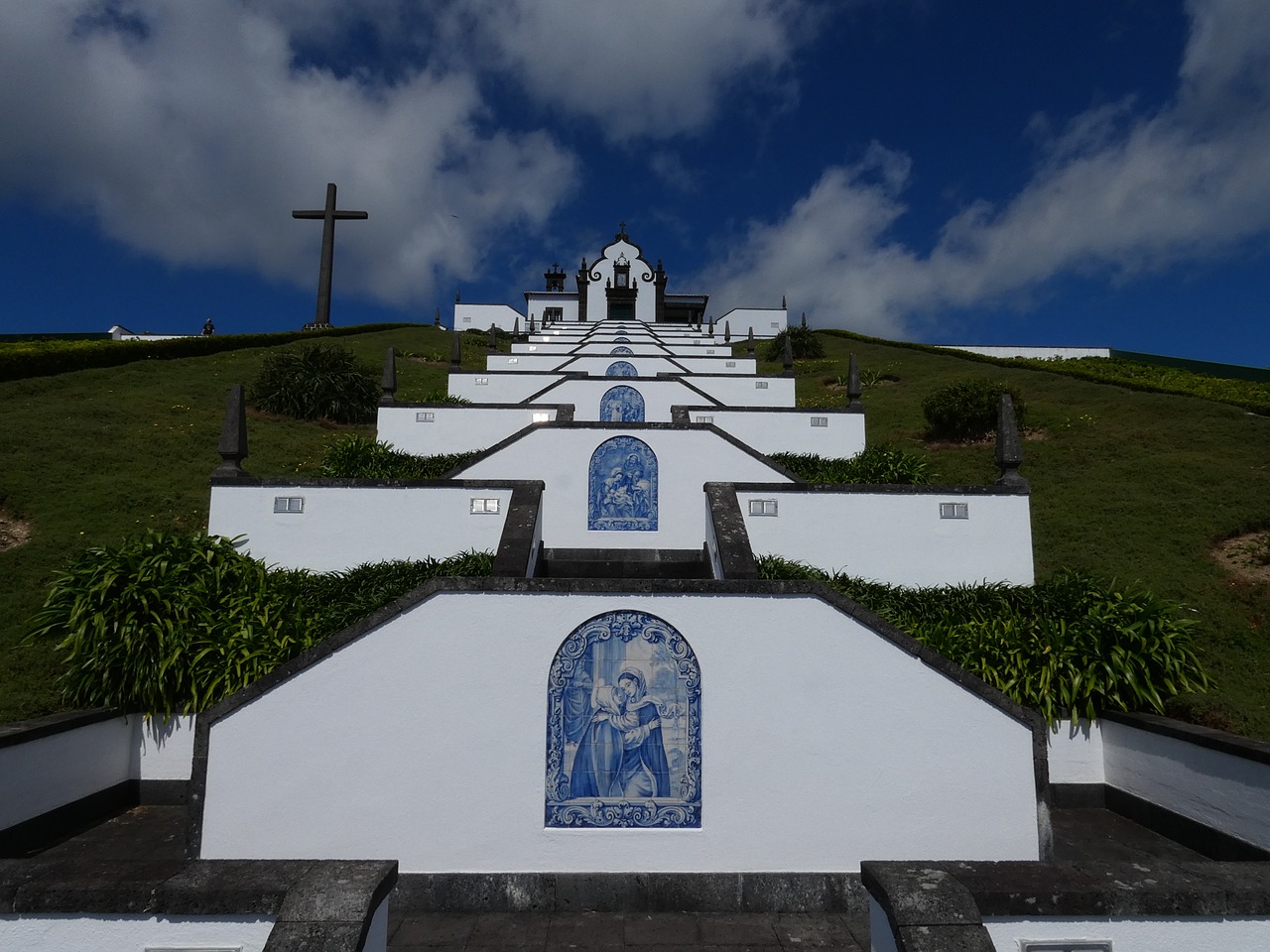 cross religion sky free photo