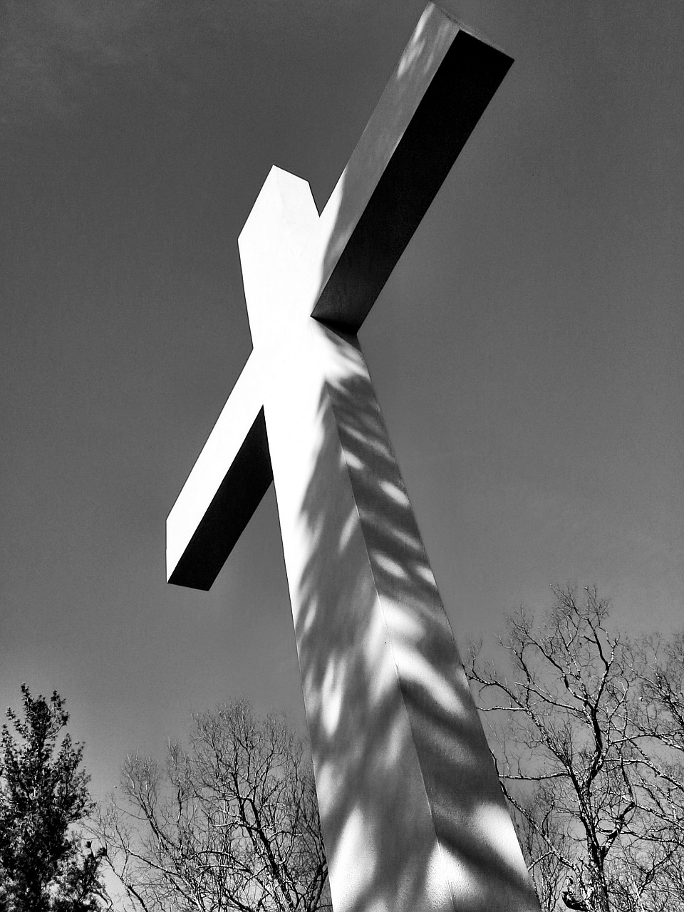 cross christian black and white free photo