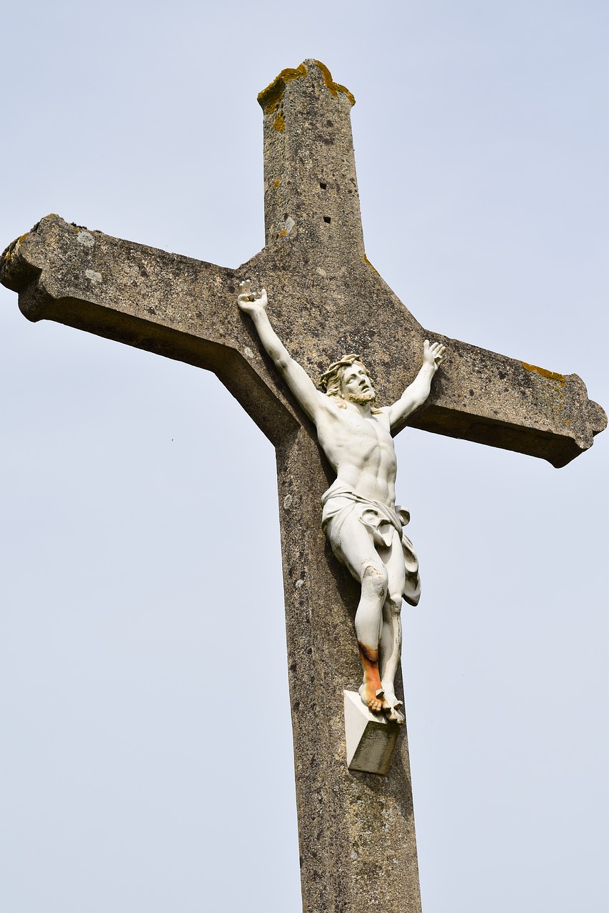 cross  jesus  cross stone-christ free photo