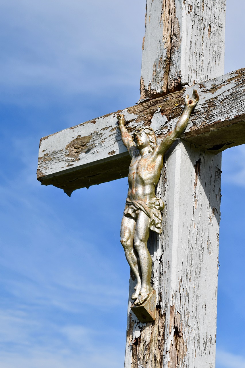cross  wooden cross  jesus christ free photo