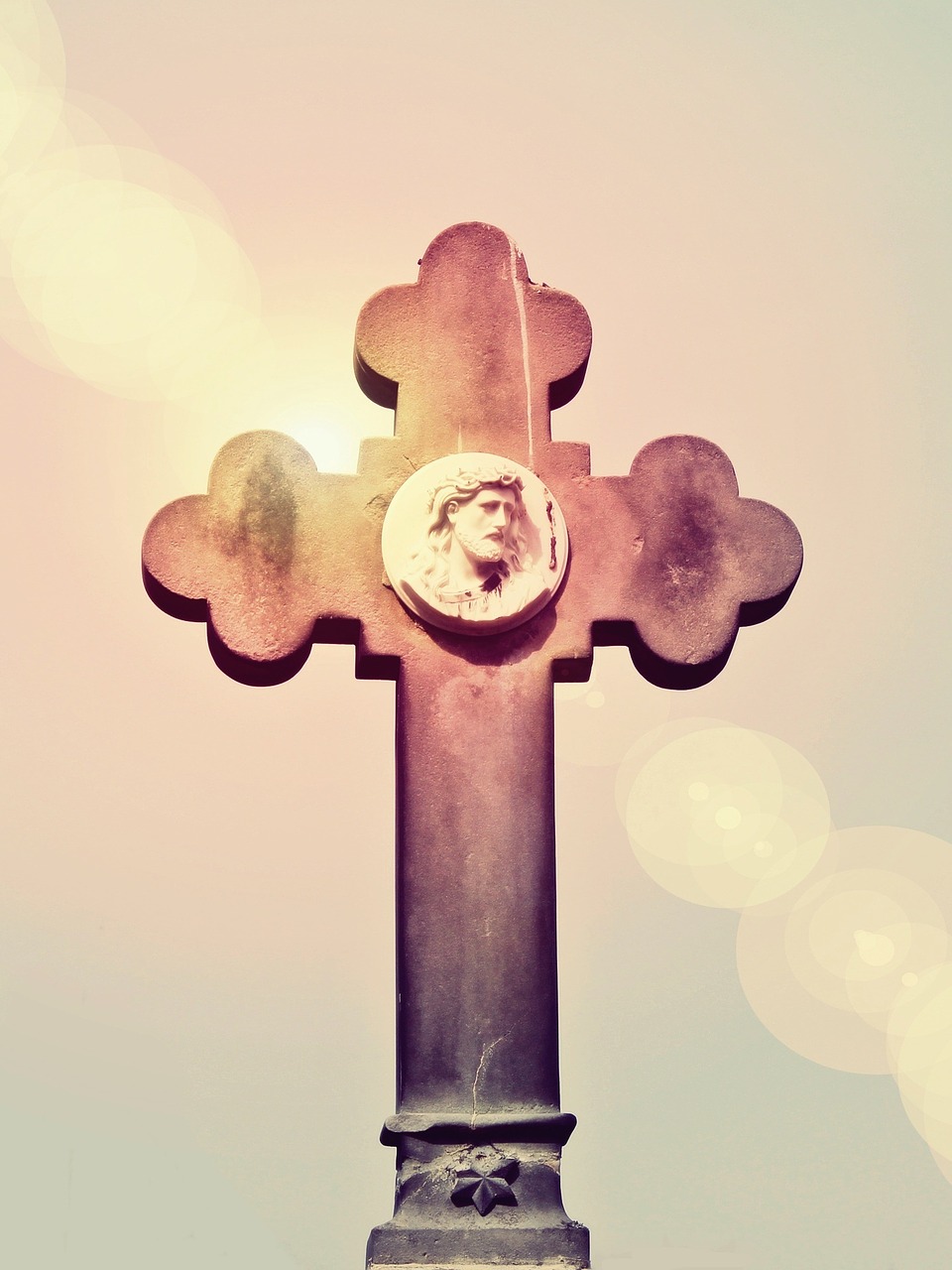 cross cemetery faith free photo