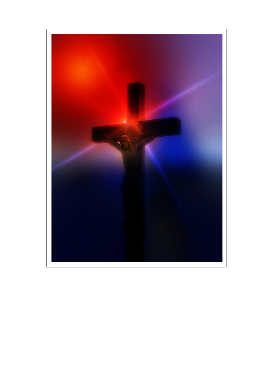 cross crucifixion resurrection free photo