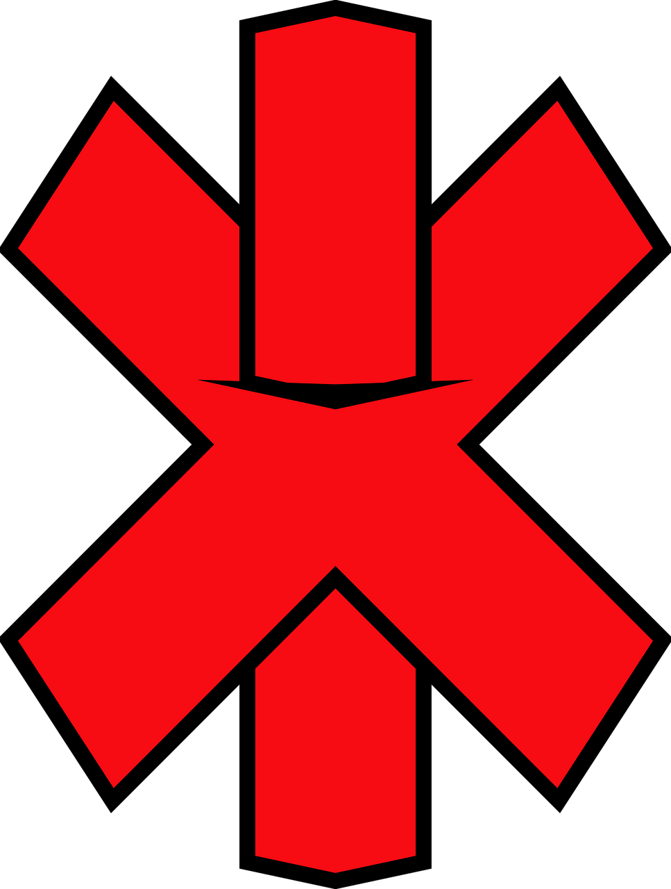 cross red symbol free photo
