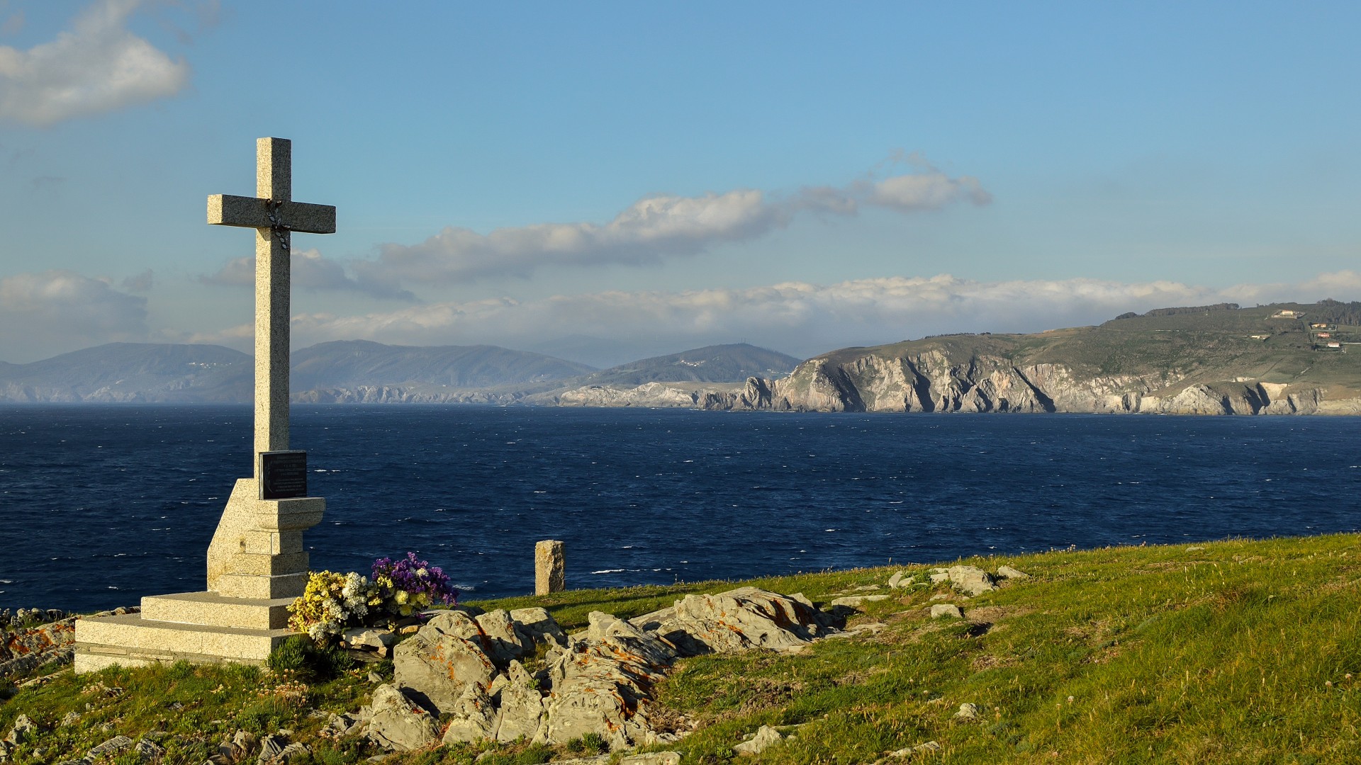 cross coast sea free photo