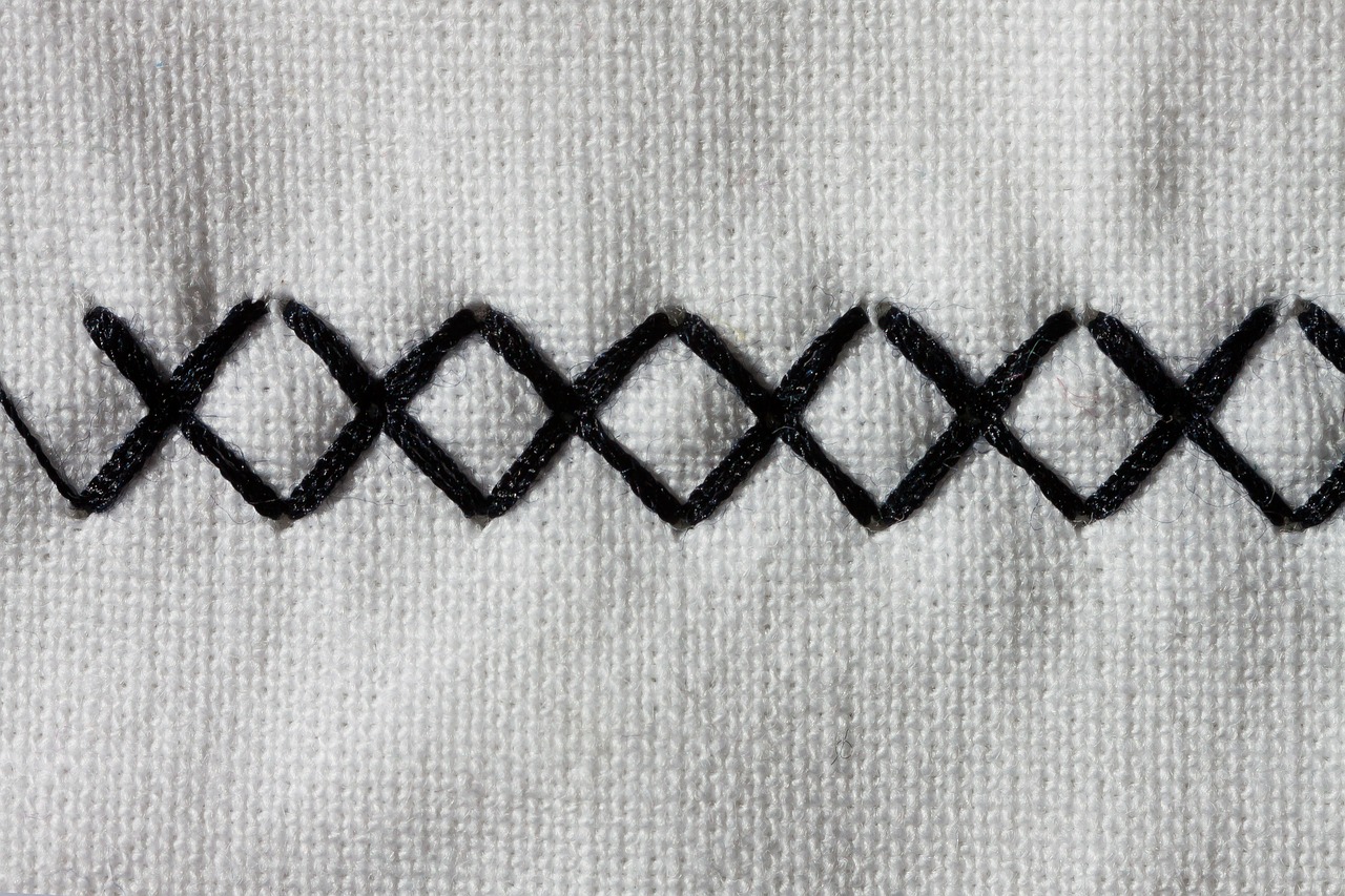 cross stitch sewing machine embroidery free photo