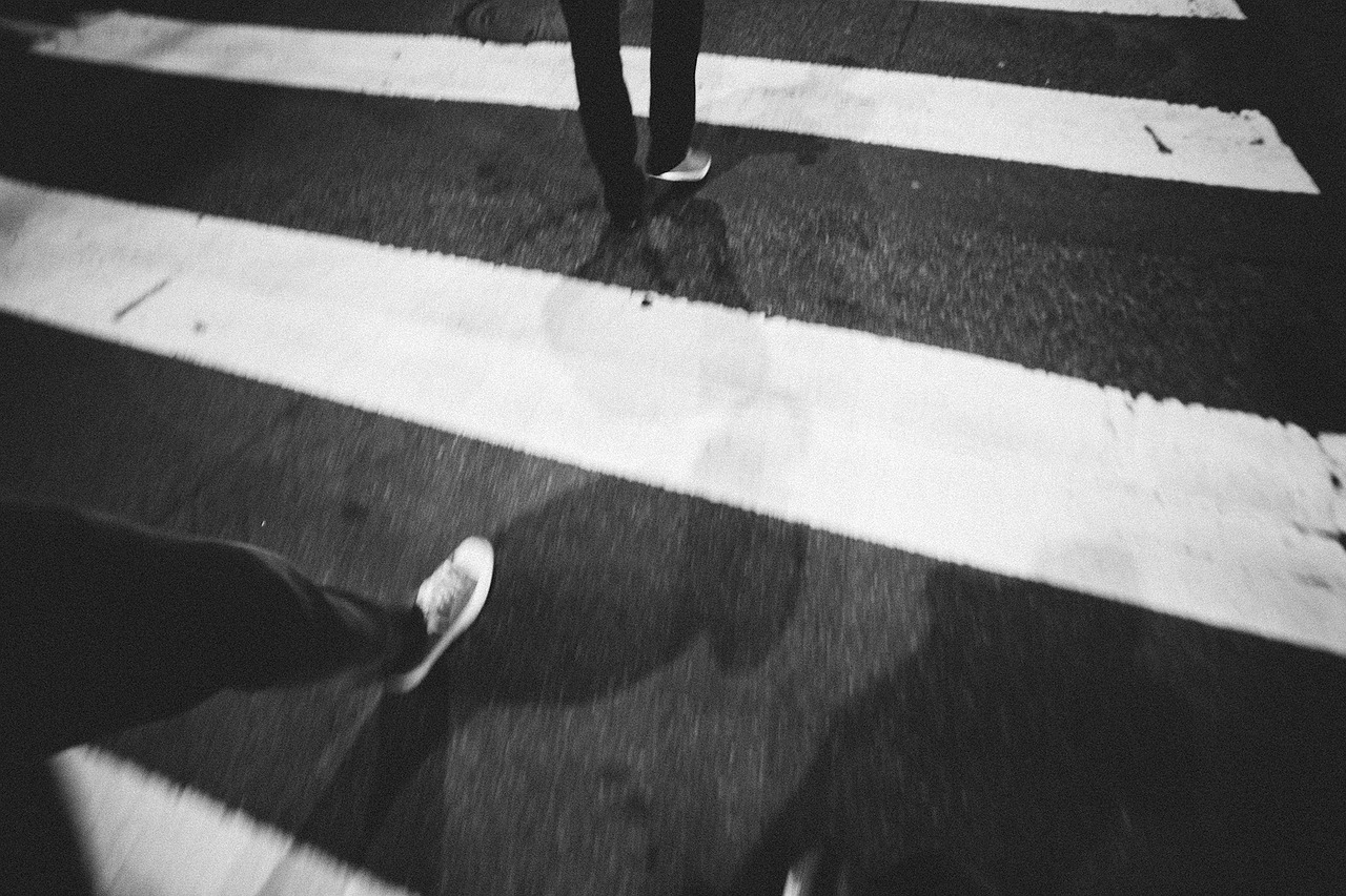 crosswalk street pavement free photo