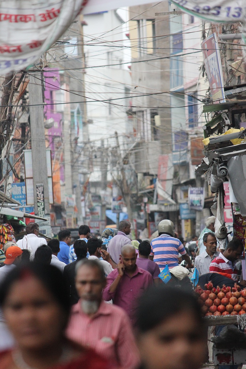 crowd chapra india free photo