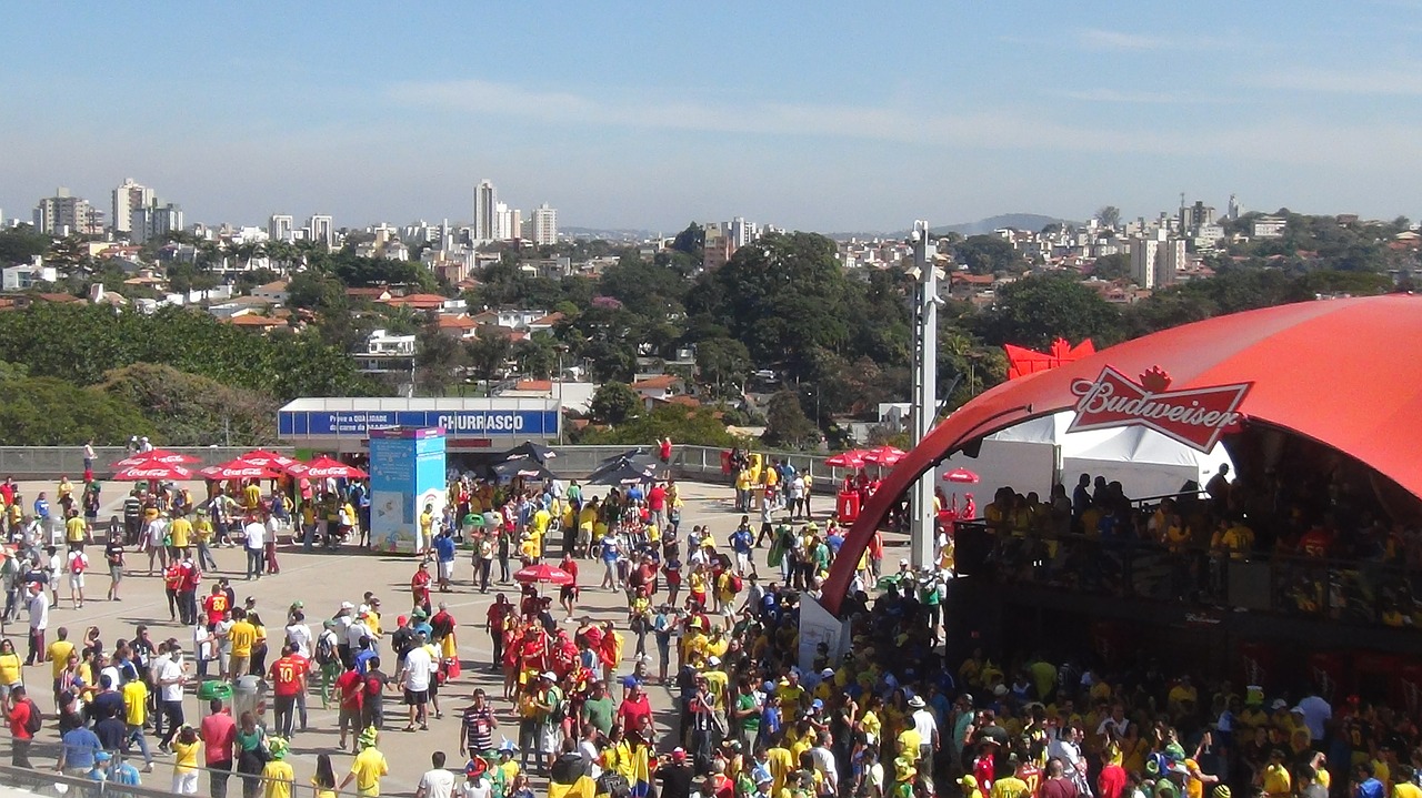 crowd people world cup free photo