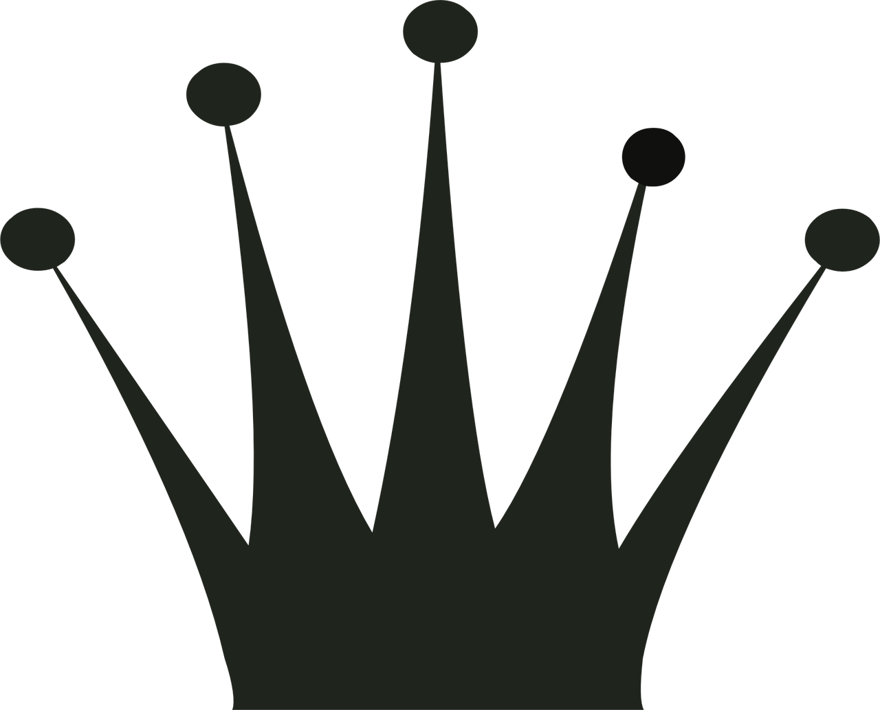 crown silhouette gold free photo