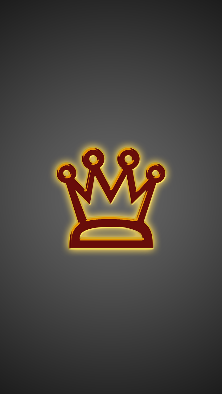 crown wallpaper smartphone golden crown free photo