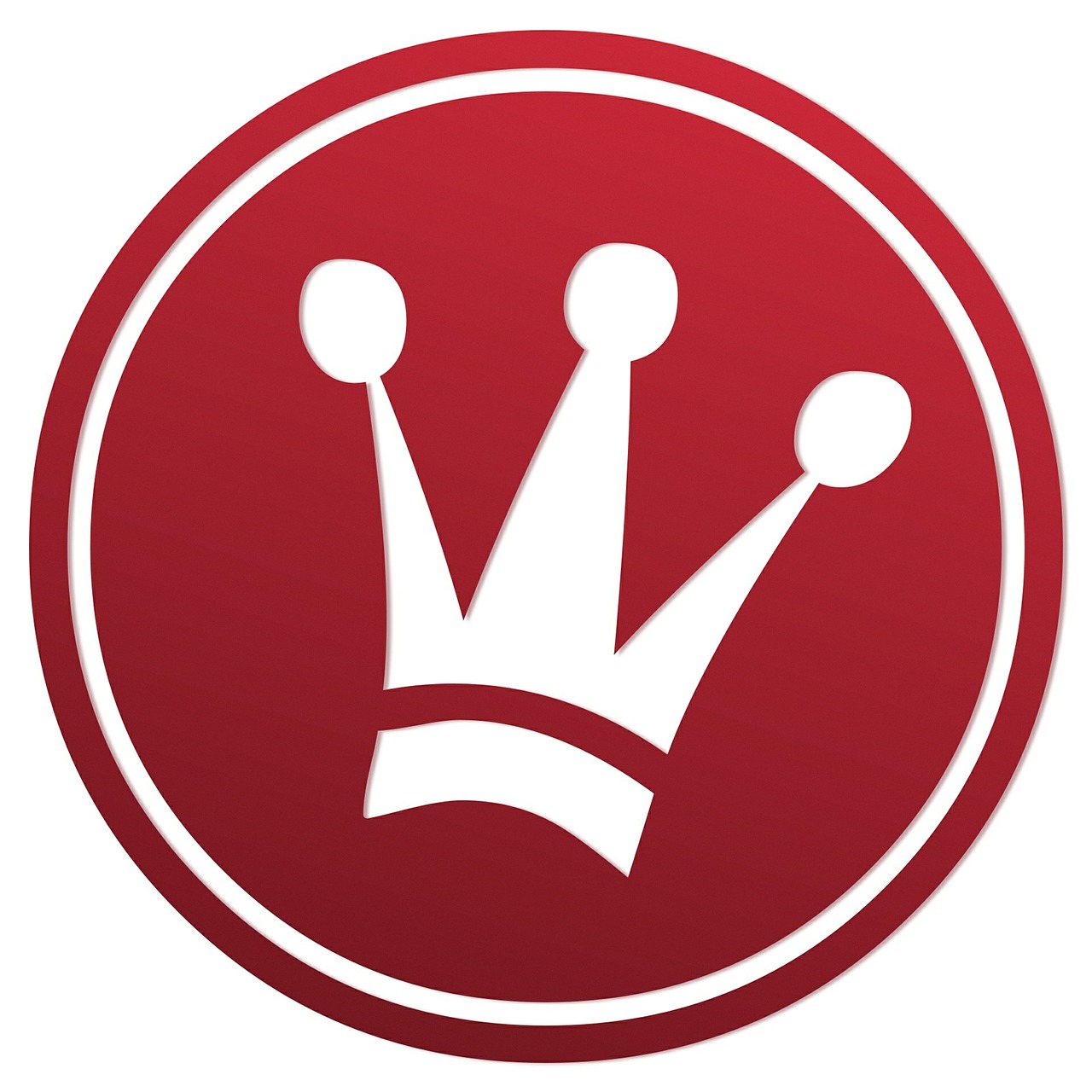 crown symbol label free photo