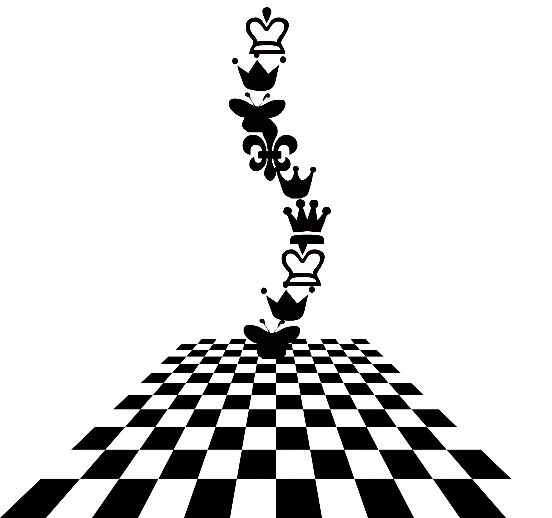 chess crowns king free photo