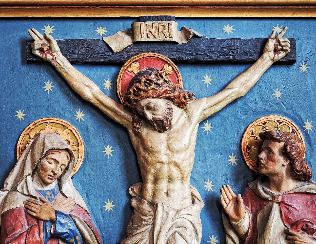crucifixion christ cross free photo