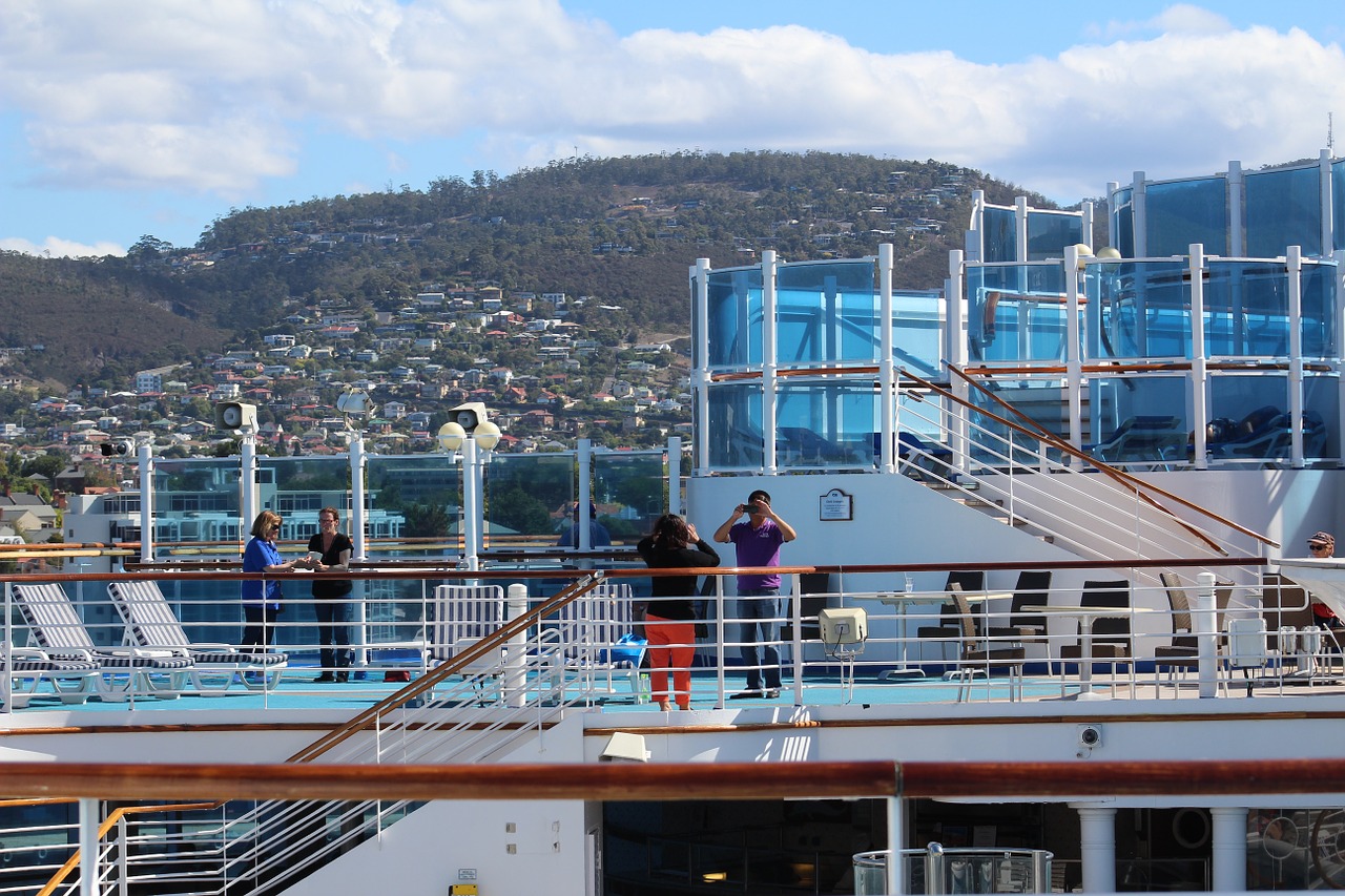 cruise ship deck free photo