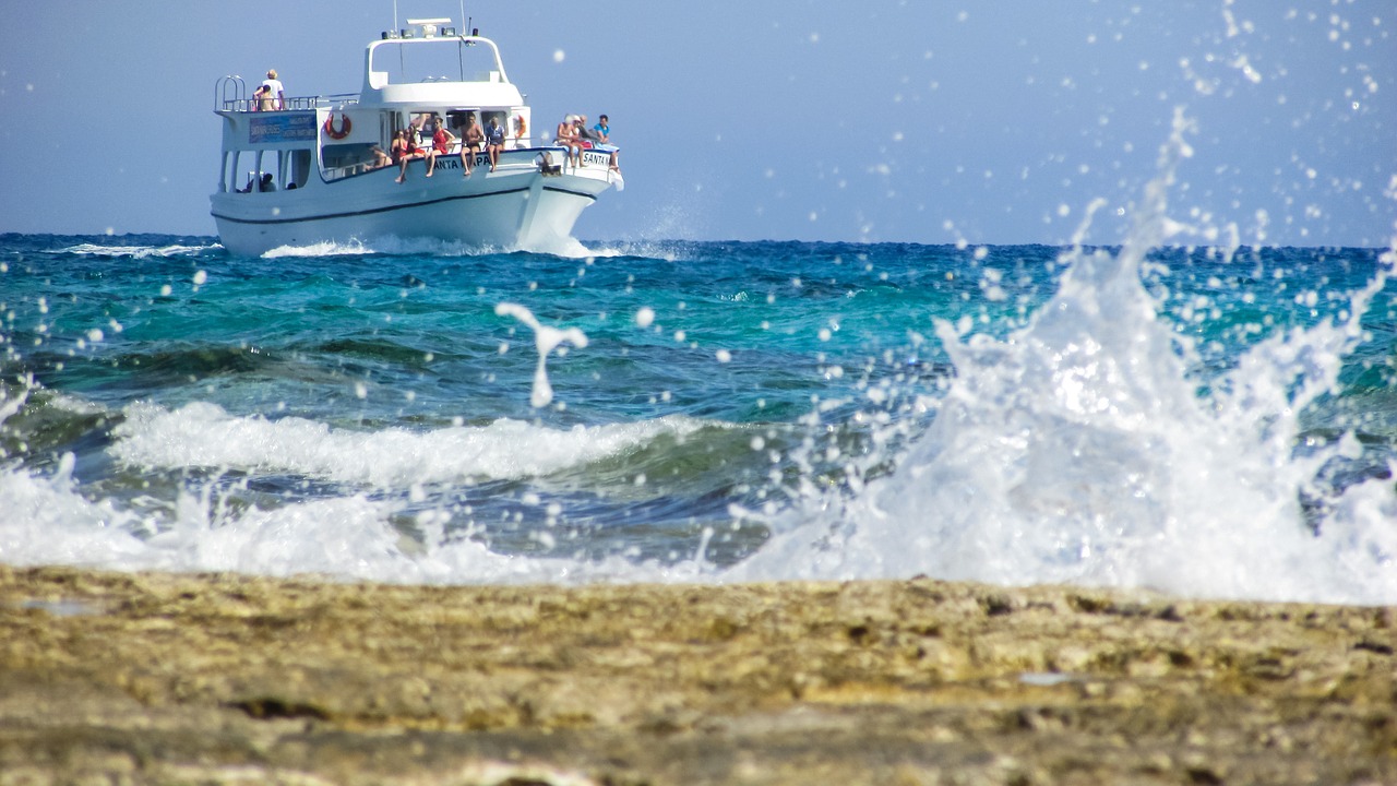 cruise boat summer sea free photo