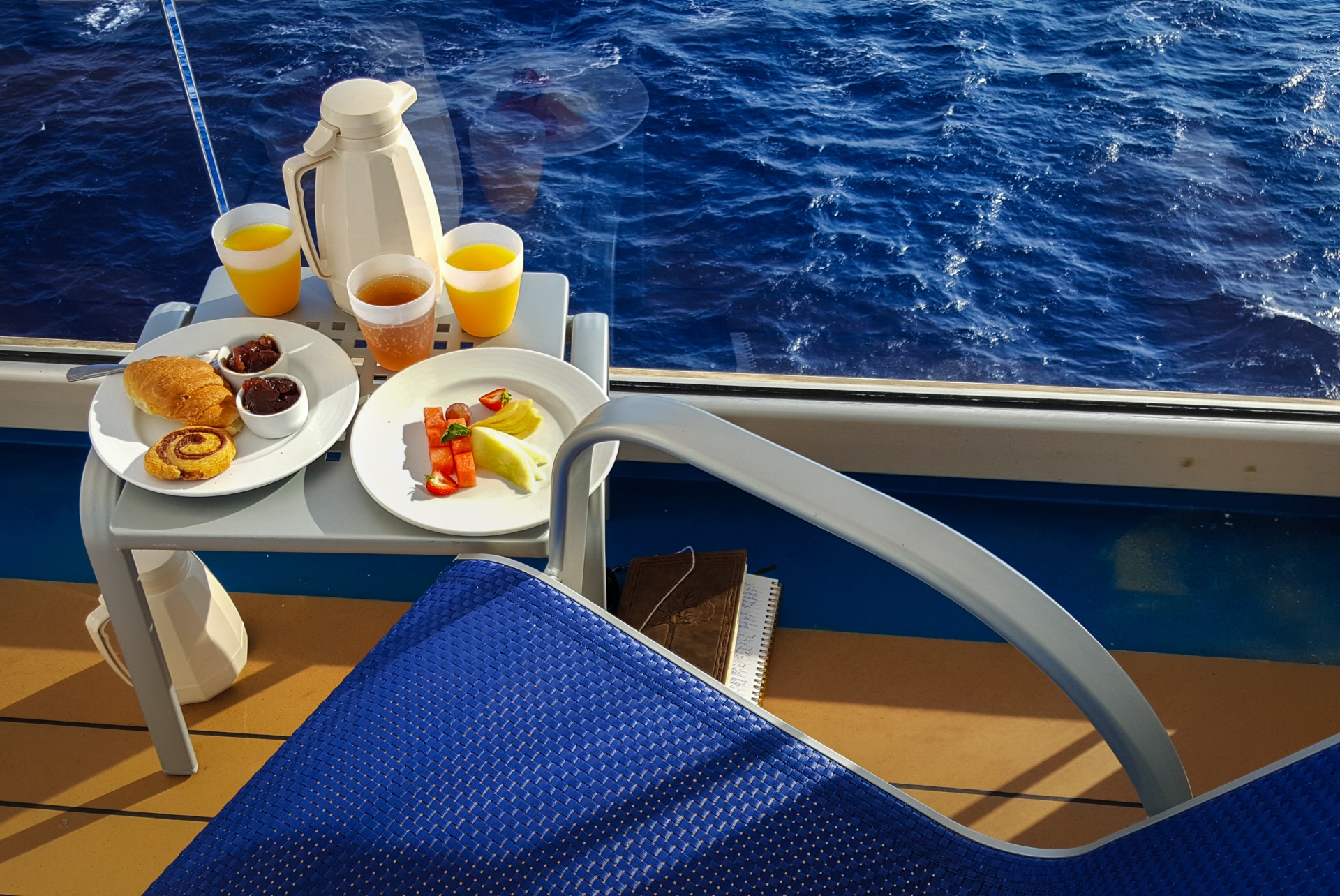 cruise deck ocean free photo