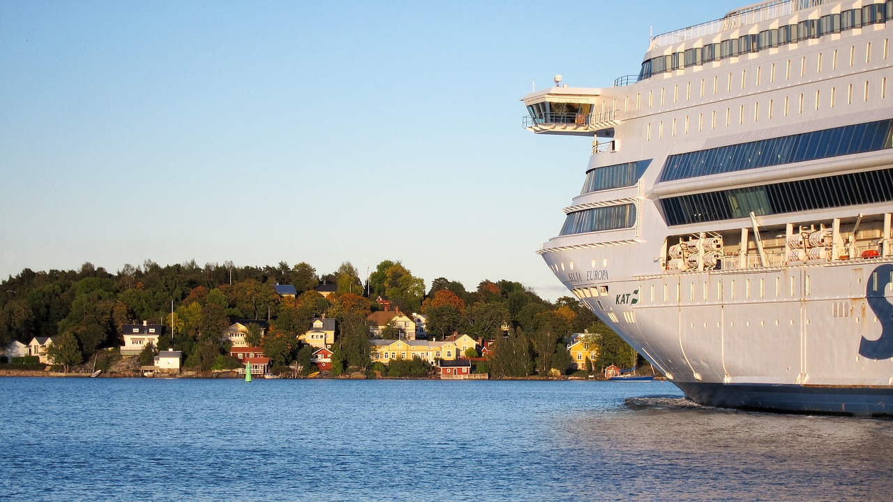 cruise ship archipelago scandinavia free photo