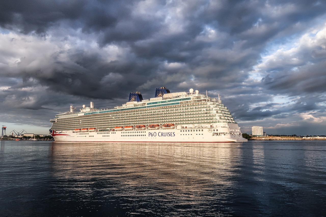 cruise ship  britannia  baltic sea free photo