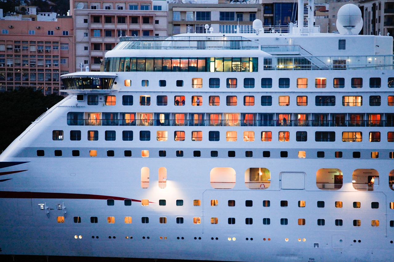 cruise ship  cabins  passenger ship free photo