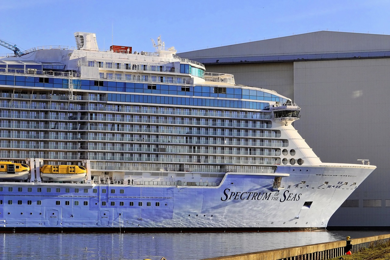 cruise ship  meyer werft  papenburg germany free photo