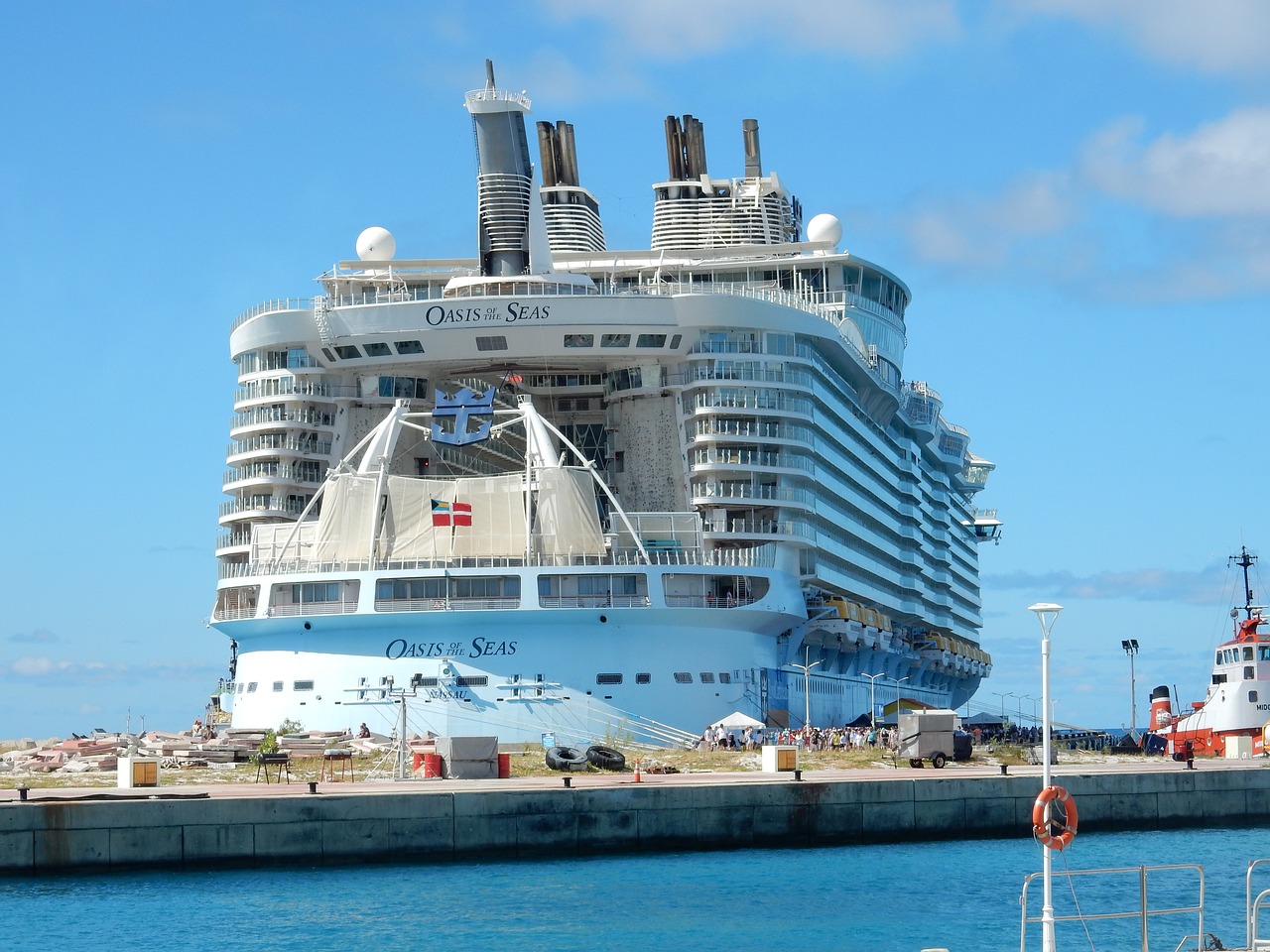 cruise ship  ocean  water free photo