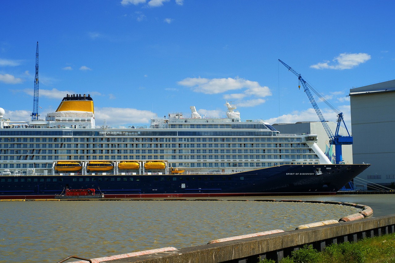 cruise ship  spirit of discovery  meyer werft free photo