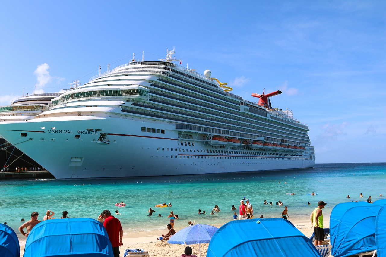 cruise ship carnival sea free photo