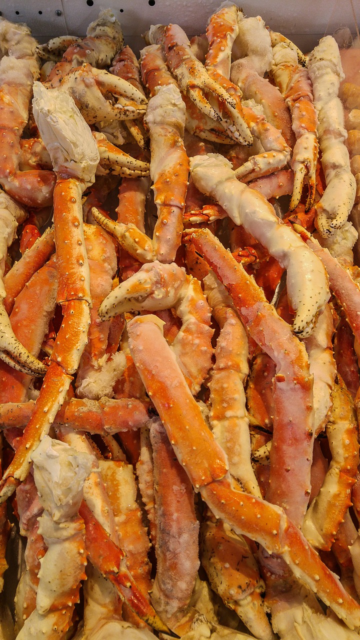 crustaceans crab tongs free photo