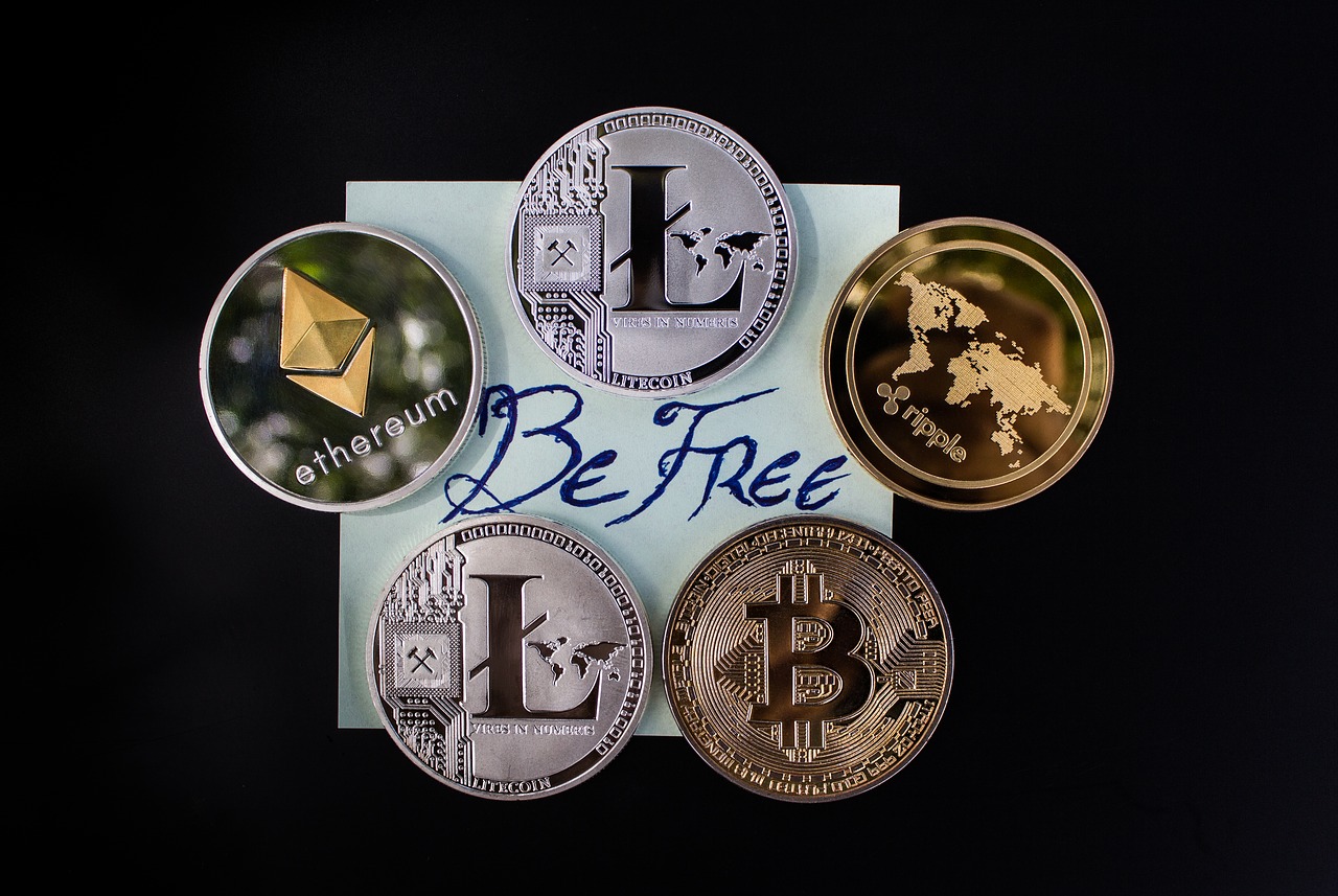 cryptocurrency  finance  be free free photo